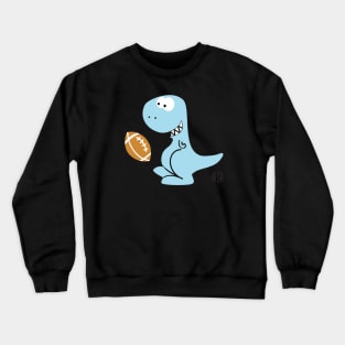 T-rex football Crewneck Sweatshirt